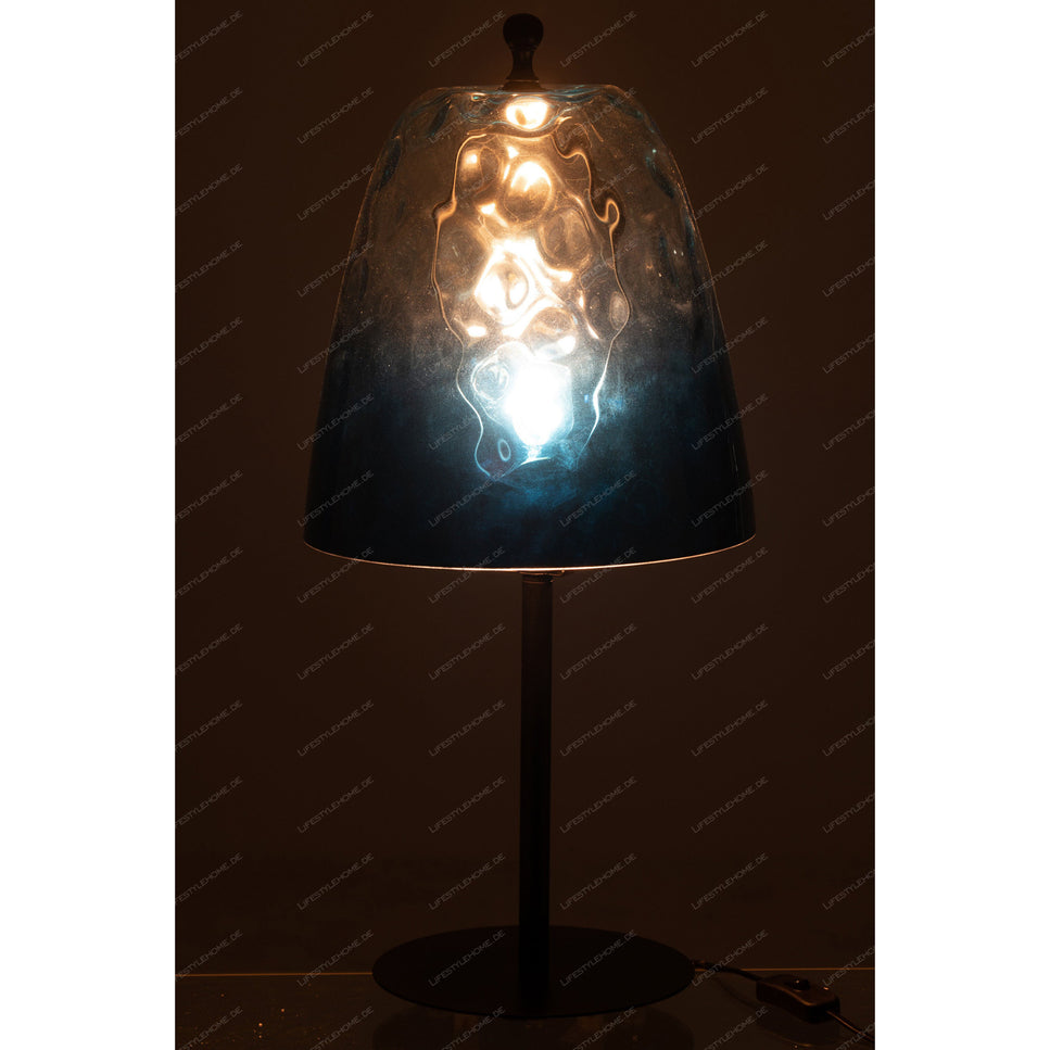 TISCHLAMPE OCEANE GLAS BLAU