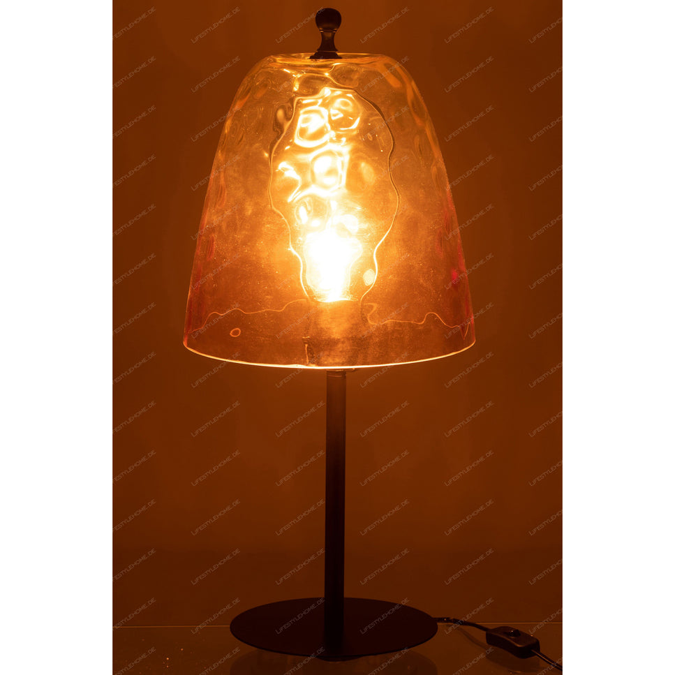 TISCHLAMPE OCEANE GLAS GELB